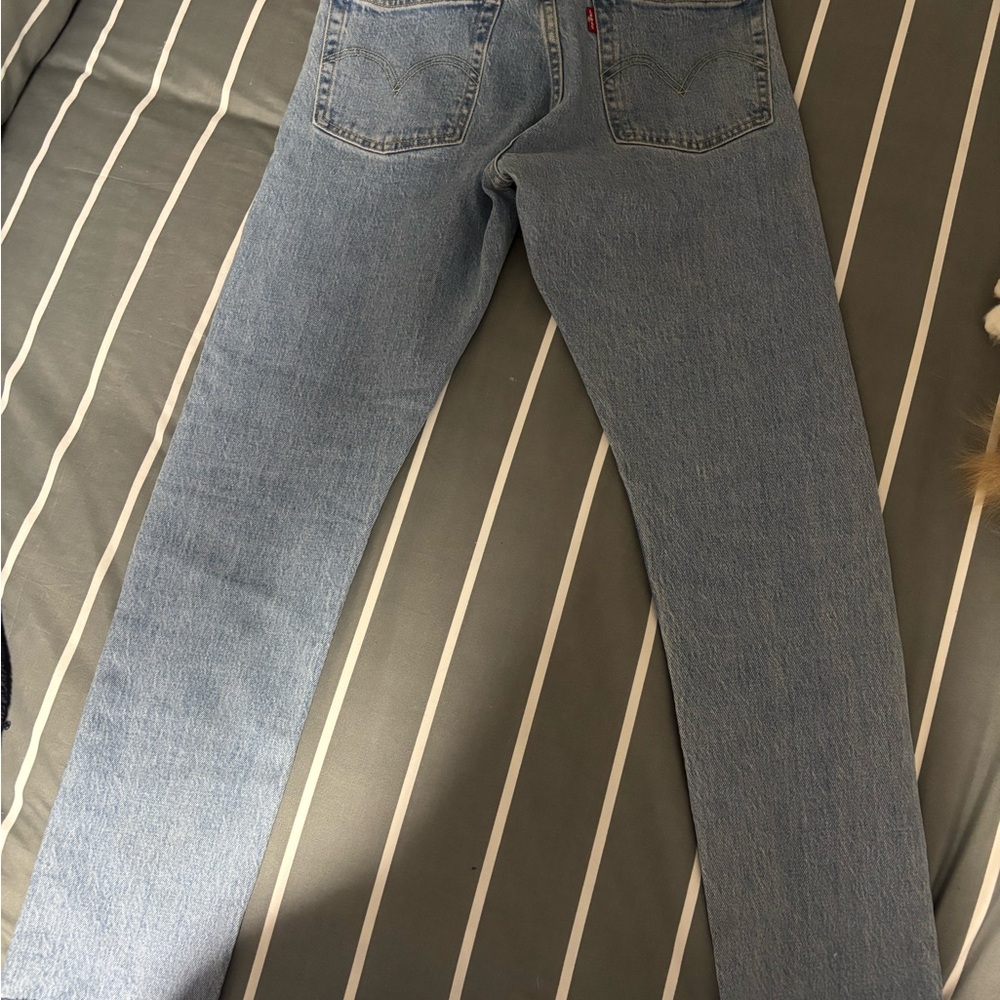 Levi's Men's Light Blue Straight Jeans